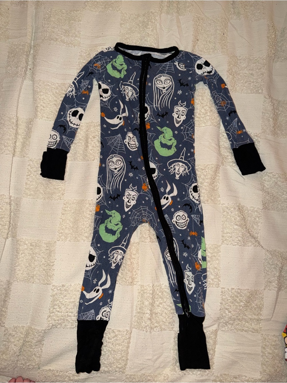 Little Sleepsies 12-18 month Bamboo Nightmare Before Christmas Pajamas